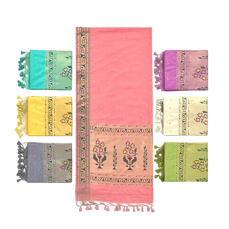 वाटिका पैठानी सिल्क साड़ी