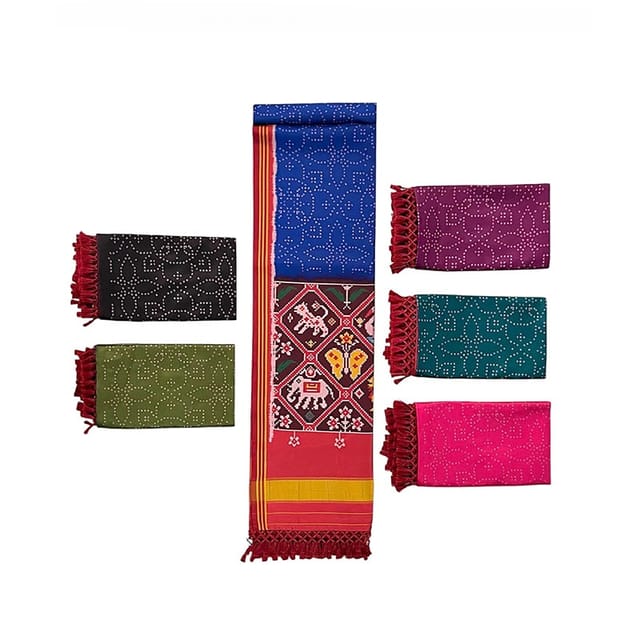 TAAL BANDHANI PATOLA PATOLA DUPATTA