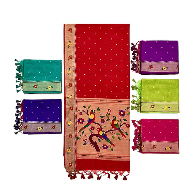 PHOOLMALA PAITHANI SAREE