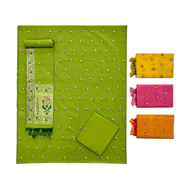 MARIGOLD PAITHANI SUIT SET