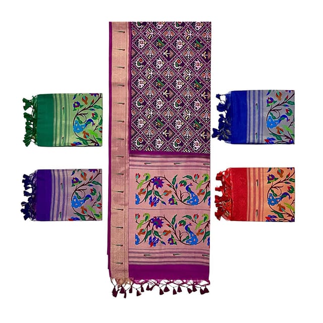 RAJRANG PAITHANI PATOLA SAREE