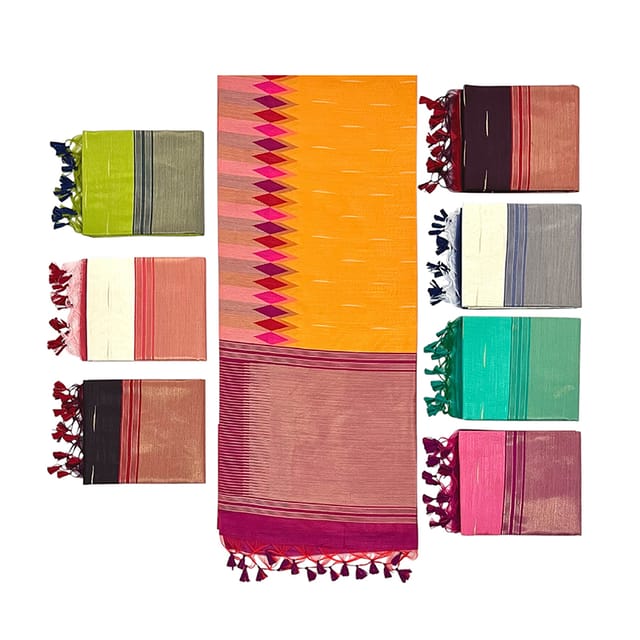 VARNIKA IKKAT SILK SAREE